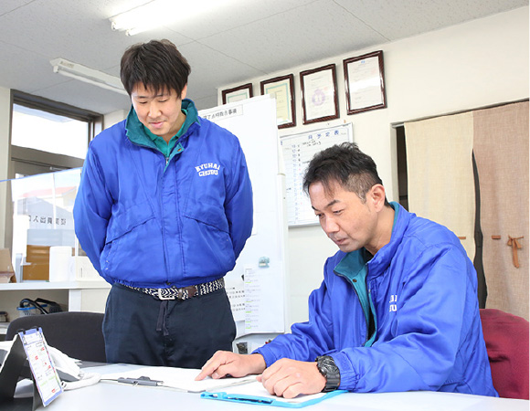 ●仕事内容を教えてください